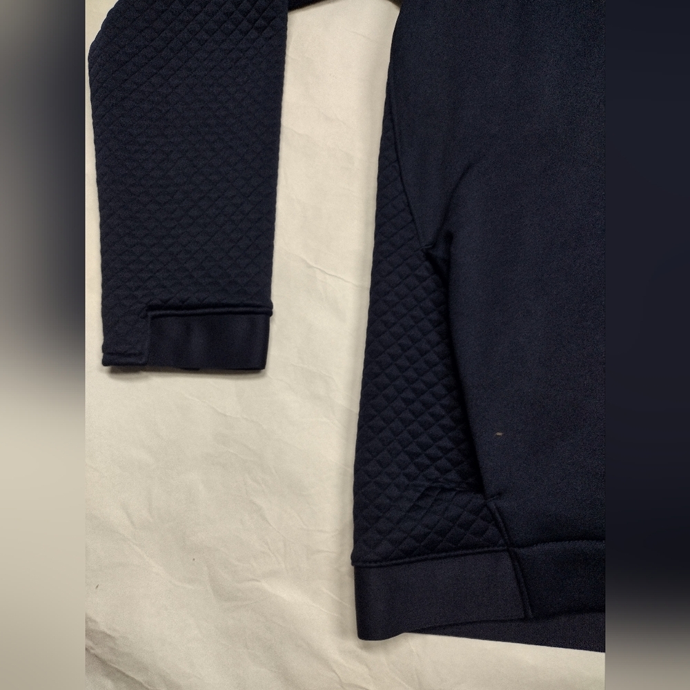 Under Armor Navy Cold Gear Hoodie Men's size.M. NEW!! 🔥 - Picture 5 of 9